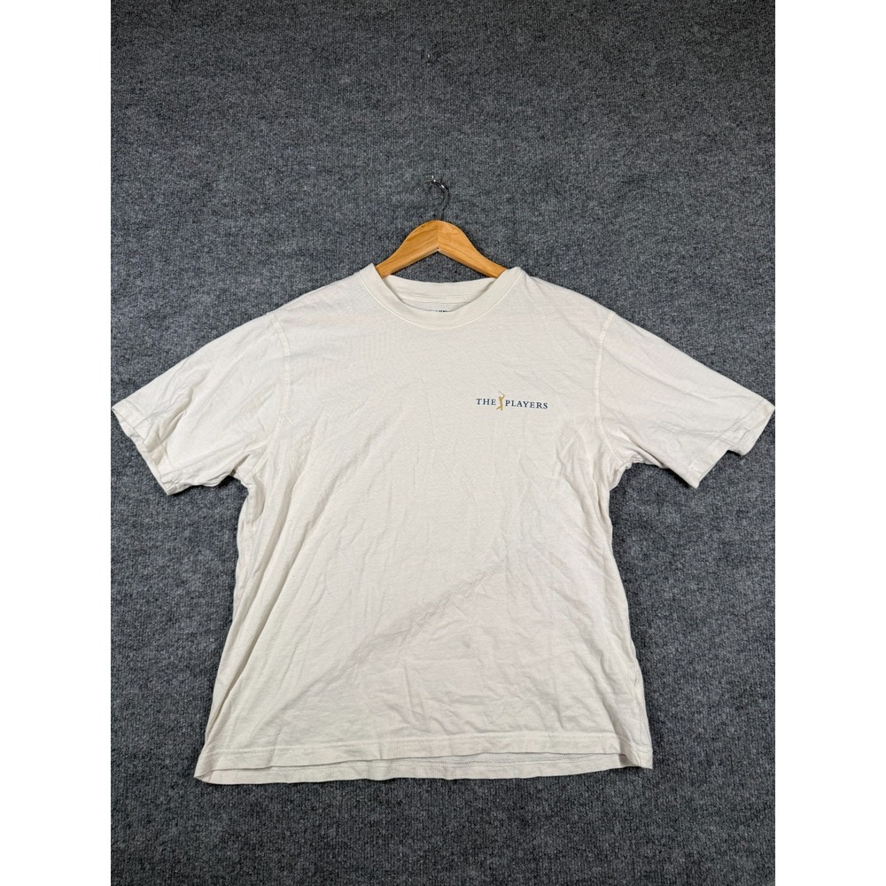 Old Navy PGA TOUR Championship Heavyweight T-Shirt Men Medium White Back Graphic